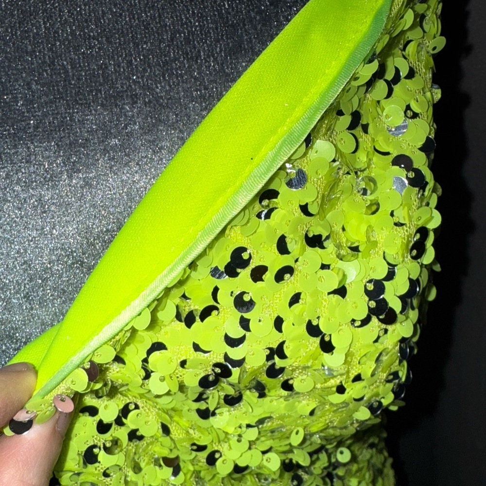 NWT Neon Sequin dress - Picture 11 of 15